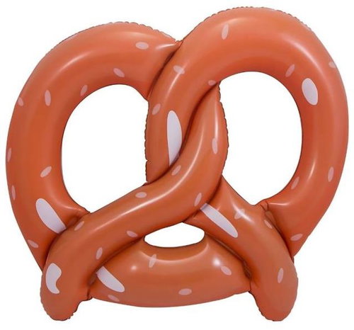 Inflatable pretzel oktoberfest 45 cm - Costume Accessory - Main image