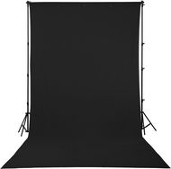 Photo Background Fomei Textile Background 3 × 6 m Black - Fotopozadí