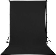 Fomei textil háttér 3 × 6 m fekete - Fotóháttér