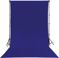 Fomei textil háttér 3 × 6 m, kék/krómkék - Fotóháttér