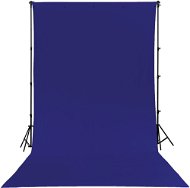 Fomei textil háttér 3 × 6 m, kék/krómkék - Fotóháttér