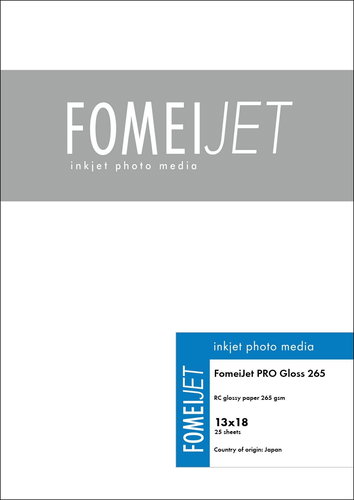 FOMEI Jet PRO Gloss 265 13x18 / 25 - Fotopapier - Hauptbild
