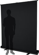 Photo Background FOMEI Roll-up folding background 180 × 200 cm, black - Fotopozadí
