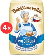 BABIČČINA VOLBA All-purpose Wheat Flour 4× 1kg - Flour