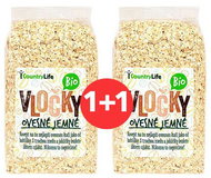 COUNTRY LIFE BIO Fine oat flakes 2 × 500 g - Muesli