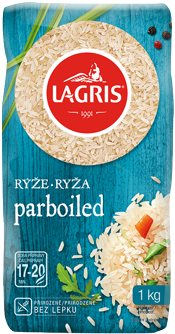 LAGRIS Long Grain Rice Parboiled 1kg - Rice - Main image