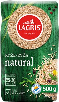 LAGRIS Natural Rice 500g - Rice - Main image