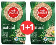 LAGRIS Natural rice 2 × 500 g - Rice