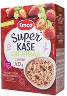 EMCO Super Kaša Chia semienka a jahody 3× 55 g - Müsli