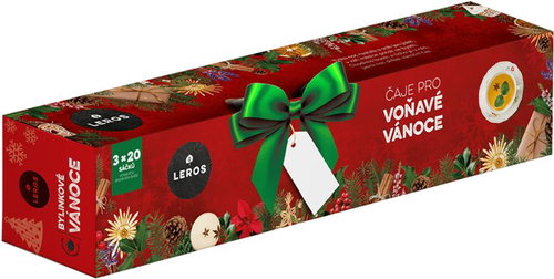 Leros Teas for a fragrant Christmas, 3×20 bags - Gift Set - Main image