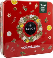 Leros Fragrant Winter gift pack, red, 9×6 bags - Gift Set
