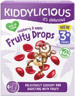 KIDDYLICIOUS Fruity drops Jablko a Malina 64 g - Cukríky