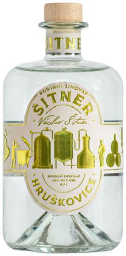 Chateau distillery Blatná Šitner Hruskovice 0,7 l 45% - Spirit - Main image