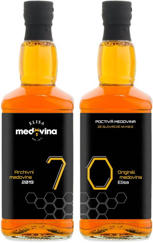 Mead Elisa - 70th birthday gift 2 × 0,5 l 11 % - Gift Set - Main image