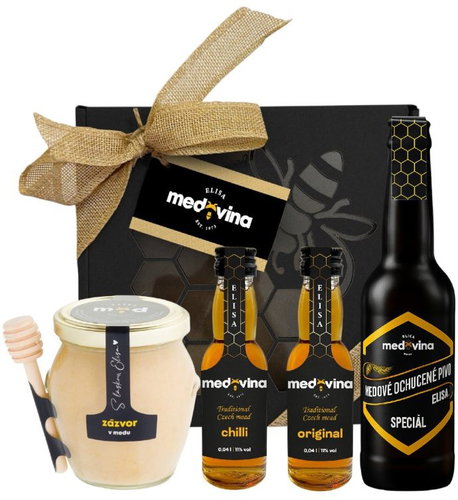 Elisa Honey selection - beer, mead, honey in a gift set - Gift Set - Main image