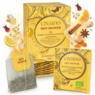 Creano Bio Hot Ginger - Ginger Storm with Turmeric, 20 sachets - Tea