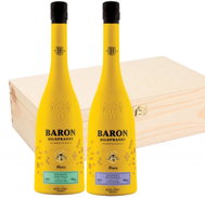 Distiller Gift set BARON HILDPRANDT 2× 0,7 l 30% vol., honey - Liqueur