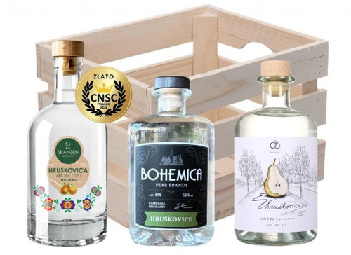 Distiller Gift box 3× 0,5 l Hruškovice - Spirit - Main image