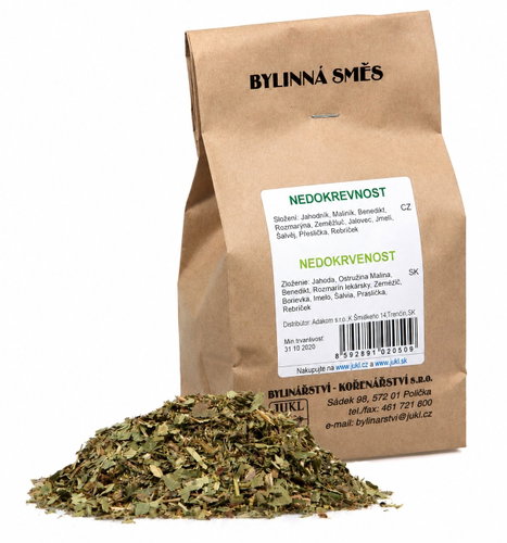 Jukl Bylinkový čaj Nedokrevnost 100 g - Tea - Main image