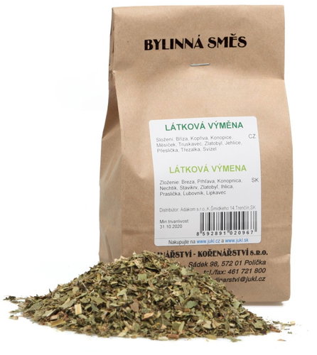 JUKL Bylinkový čaj Látková výměna 100 g - Tea - Main image