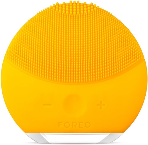 FOREO LUNA Mini 2 facial cleansing brush, Sunflower Yellow - Skin Cleansing Brush - Main image