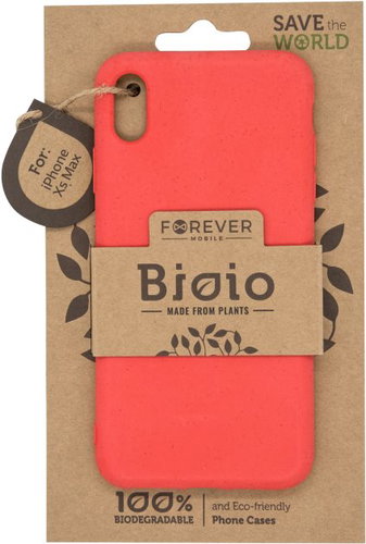 Forever Bioio for iPhone XS Max, Red - Phone Cover - Main image