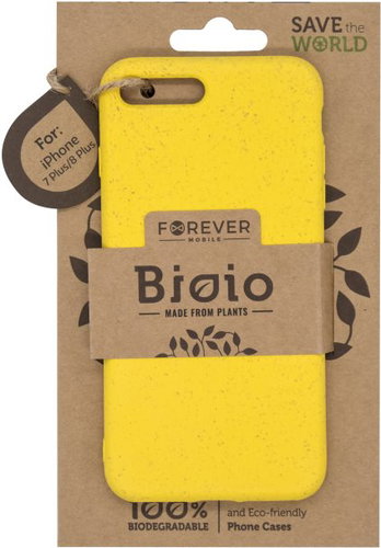 Forever Bioio for iPhone 7 Plus/8 Plus, Yellow - Phone Cover - Main image
