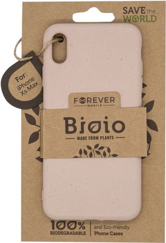 Forever Bioio für iPhone XS Max Pink - Handyhülle - Hauptbild