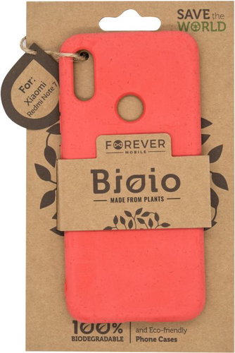 Forever Bioio for Xiaomi Redmi Note 7, Red - Phone Cover - Main image