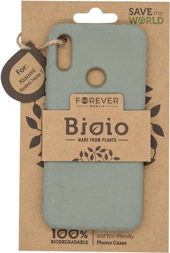 Forever Bioio for Xiaomi Redmi Note 7, Green - Phone Cover - Main image