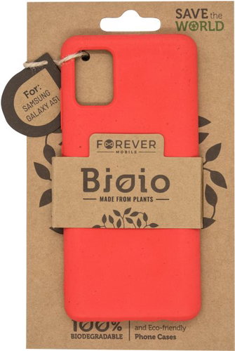 Forever Bioio for Samsung Galaxy A51, Red - Phone Cover - Main image