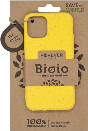 Forever Bioio for iPhone 11 Pro, Yellow - Phone Cover - Main image