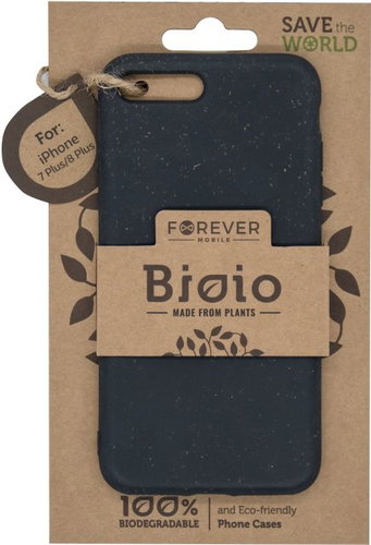Forever Bioio for iPhone 7 Plus/8 Plus, Black - Phone Cover - Main image