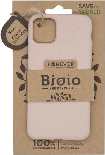 Forever Bioio for iPhone 11 Pro Max, Pink - Phone Cover - Main image