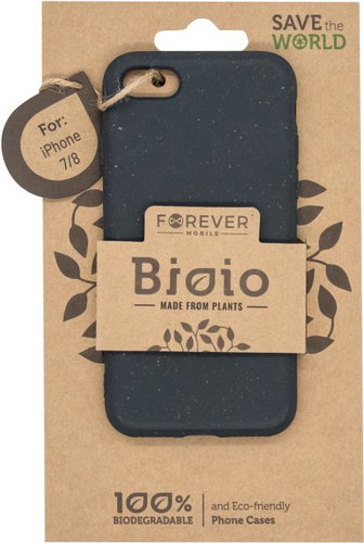 Forever Bioio for iPhone 7/8/SE (2020), Black - Phone Cover - Main image