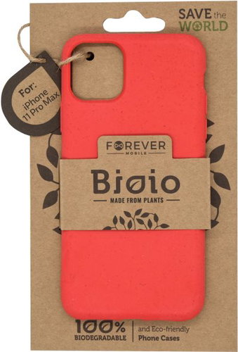 Forever Bioio for iPhone 11 Pro Max, Red - Phone Cover - Main image