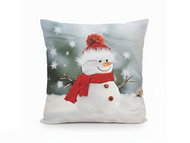 Forbyt Christmas cover Snowman 3D CYHA7373M 40 × 40 cm - Pillowcase