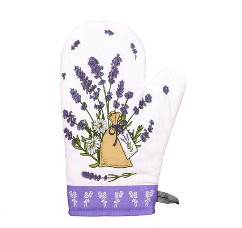 Forbyt Kitchen Towel Provence Lavender purple 1 piece 18 × 28 cm - Oven Mitt - Main image