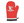Red kitchen mitt 1 piece 18 × 28 cm