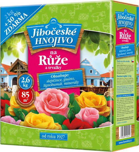 FORESTINA South Bohemian fertilizer for roses 2.6 kg - Fertiliser - Main image