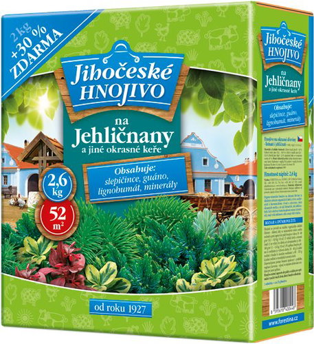 FORESTINA South Bohemian fertilizer for conifers 2,6 kg - Fertiliser - Main image
