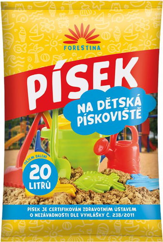 FORESTINA Sand for playgrounds 20l - Sand - Main image