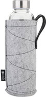 Forever Eva Skleněná láhev s plstěným obalem 0,5 l, šedá  - Láhev na pití