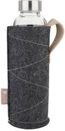 Forever Eva Skleněná láhev s plstěným obalem 0,5 l, antracitová - Láhev na pití