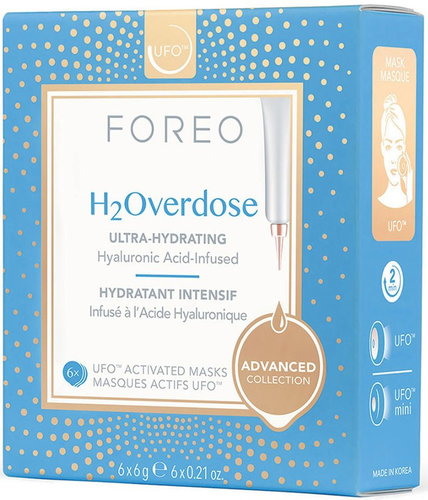 FOREO UFO - Activated H2Overdose Mask, 6 Packs - Face Mask - Main image