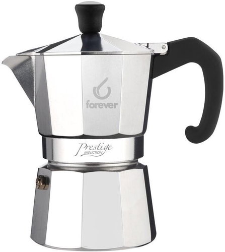 Forever Moka Miss Moka Prestige Induction for 3 cups, 490g - Moka Pot - Main image