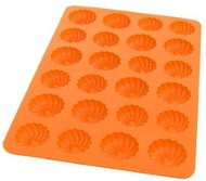 ORION  Silicone Baking Mould Wreaths 24 Small ORANGE - Baking Mould
