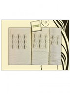 4sleep Dárkové balení ručníků a osušek Artiborda - krémová 66 - Towel Set