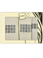 4sleep Dárkové balení ručníků a osušek Artiborda - krémová 67 - Towel Set