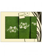 4sleep Dárkové balení ručníků a osušek Artiborda - zelená 73 - Towel Set